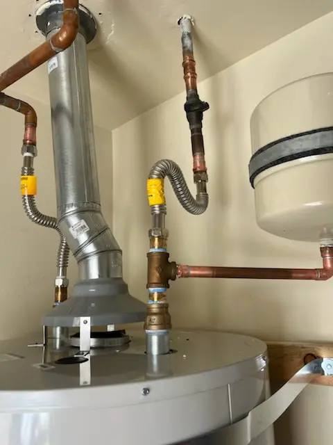 Water heater installation and plumbing repair in Lancaster Hills